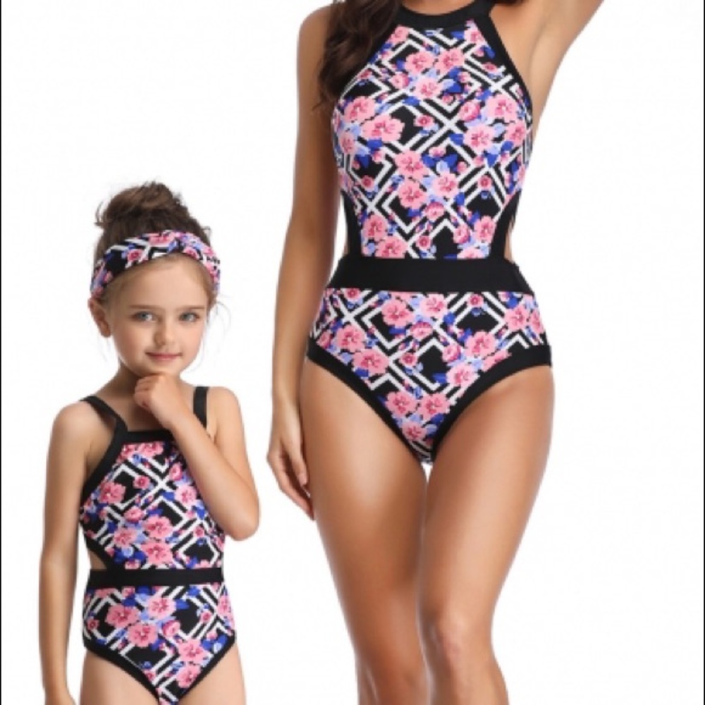 🔥HOT 2 suit 1 price! Mommy & me matching swim